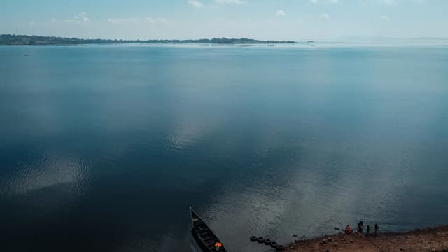 Open view across Lake Victoria from Garuga